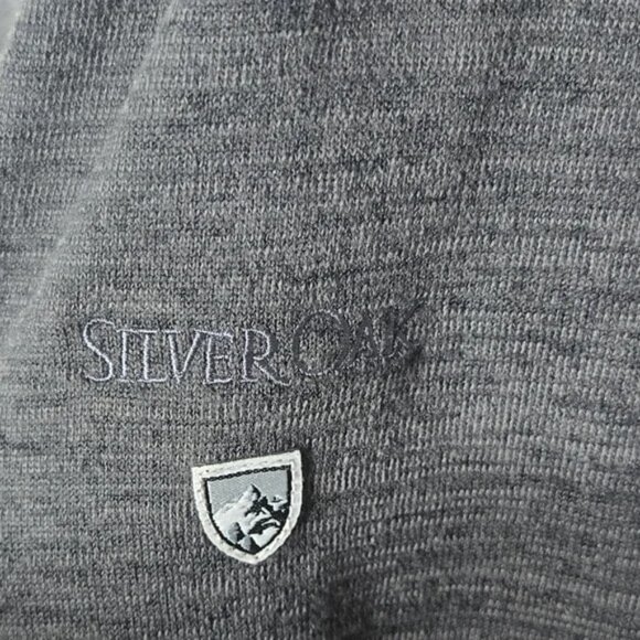 Kuhl Ryzer Gray 1/4 Zip Pullover Sweater - Picture 4 of 4